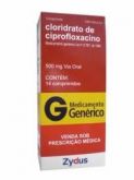 Ciprofloxacina 500mg - 14 comprimidos